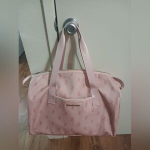 (SOLD)Juicy Couture Light Pink Travel Bag